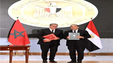 رئيسا حكومة مصر والمغرب يشهدان توقيع عددٍ من الوثائق لدعم وتعزيز العلاقات الثنائية بين البلدين 