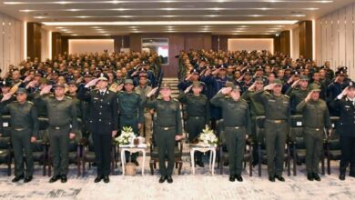 الأكاديمية العسكرية تنظم حفل إنتهاء دورة التعايش لطلبة الشرطة