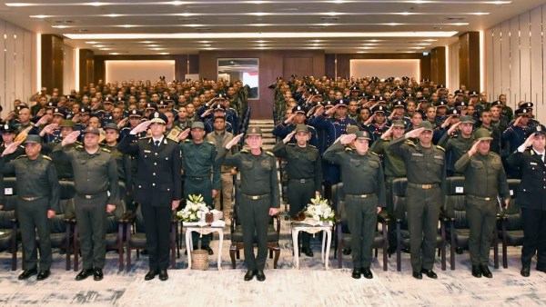الأكاديمية العسكرية تنظم حفل إنتهاء دورة التعايش لطلبة الشرطة