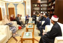 مفتى الجمهورية يستقبل القائم بأعمال السفارة الأمريكية بالقاهرة لتعزيز التعاون المشترك 