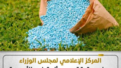 "مجلس الوزراء" يوضح حقيقة وجود أزمة في الأسمدة الزراعية للموسم الصيفي 