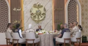 الرئيس السيسى يختتم جولته بالقيادة الاستراتيجية بتسجيل رسالة شكر وتقدير لقادة القوات المسلحة 