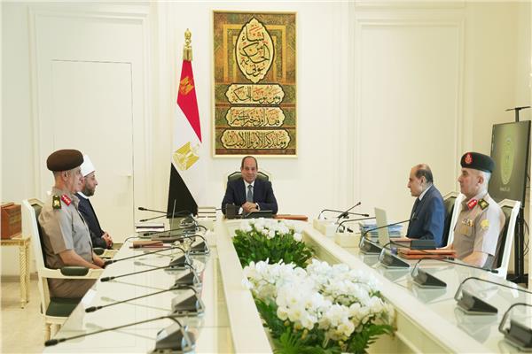 الرئيس السيسي يبحث تعظيم الاستفادة من أصول الأوقاف ودعم الاقتصاد الوطني 