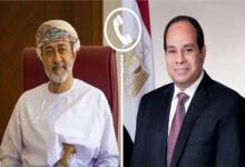 الرئيس السيسي يؤكد تضامن مصر ودعمها الكامل لسلطنة عُمان الشقيقة