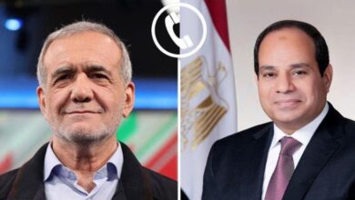 الرئيس السيسي يؤكد مجددا موقف مصر الداعي إلى تسوية سلمية لكافة أزمات المنطقة 