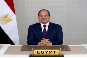  الرئيس عبد الفتاح السيسي خلال كلمتة بمناسبة احتفال مصر بـ"يوم أفريقيا" في جامعة القاهرة يدعو لتكثيف التعاون لمواجهة الأزمات واحترام قانون الأنهار الدولية 