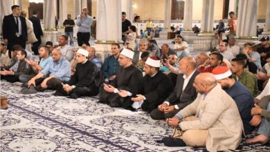 الاوقاف تواصل إحياء ليالي العشر الأُوَل من ذي الحجة من مسجد الإمام الحسين 