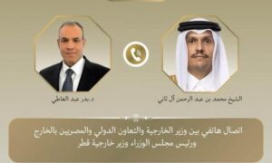 وزيرا خارجية مصر وقطر يتبادلان الرؤى عن مستجدات المفاوضات الأمريكية- الإيرانية 