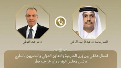 وزيرا خارجية مصر وقطر يتبادلان الرؤى عن مستجدات المفاوضات الأمريكية- الإيرانية 