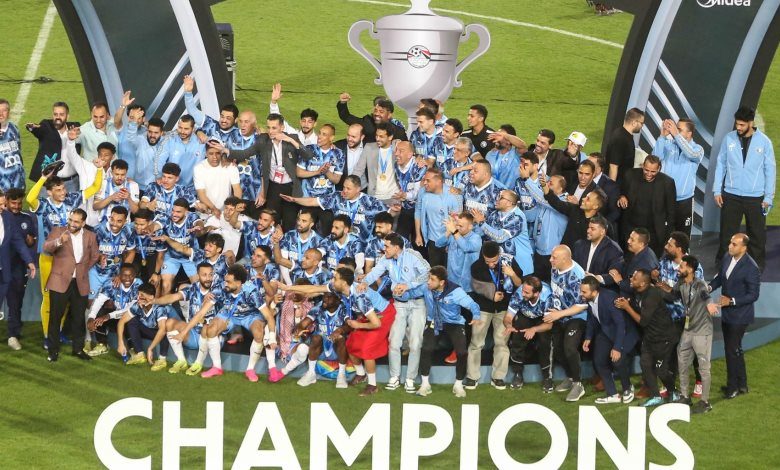 بيراميدز يهزم زد 2-1 ويتوج بلقب كأس مصر للمرة الثانية فى تاريخه