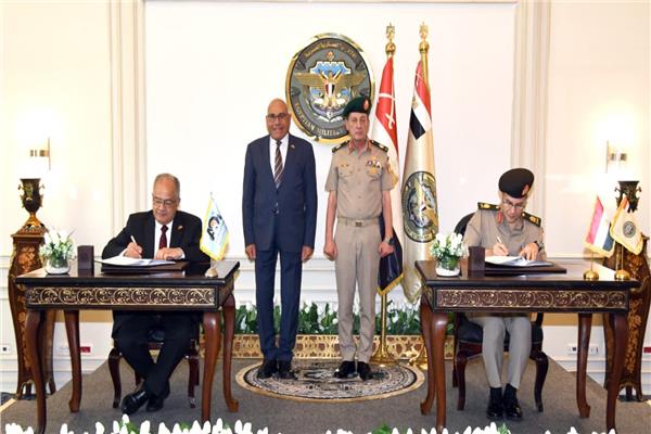المتحدث العسكرى: الاكاديمية العسكرية توقع بروتوكول تعاون مع الهيئة العربية للتصنيع 