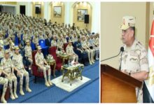المتحدث العسكرى:وزير الدفاع لمقاتلى المنطقة الجنوبية التصدى بكل قوة لمن تسول له نفسه المساس بأمن مصر   
