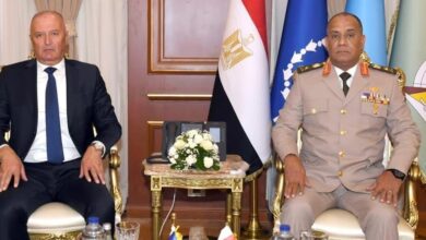 المتحدث العسكرى: الفريق أشرف سالم زاهر يلتقى نائب رئيس مجلس الوزراء وزير دفاع البوسنة والهرسك 