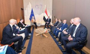 الرئيس السيسي يشدد على حرص مصر على تعزيزالعلاقات مع الاتحاد الأوروبي خلال لقاءه مع رئيسة المفوضيةالأوروبية