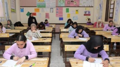 انتظام امتحانات الشهادة الإعدادية بجميع المحافظات