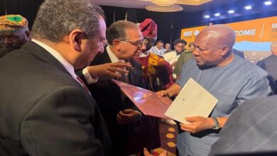 الرئيس الغاني يشيد بالتطورات الإيجابية التي تشهدها العلاقات المصرية الغانية 