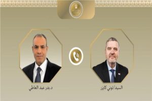 وزير الخارجية ونظيره السلوفيني يبحثان التوسع في قطاع الموانئ والنقل البحري 