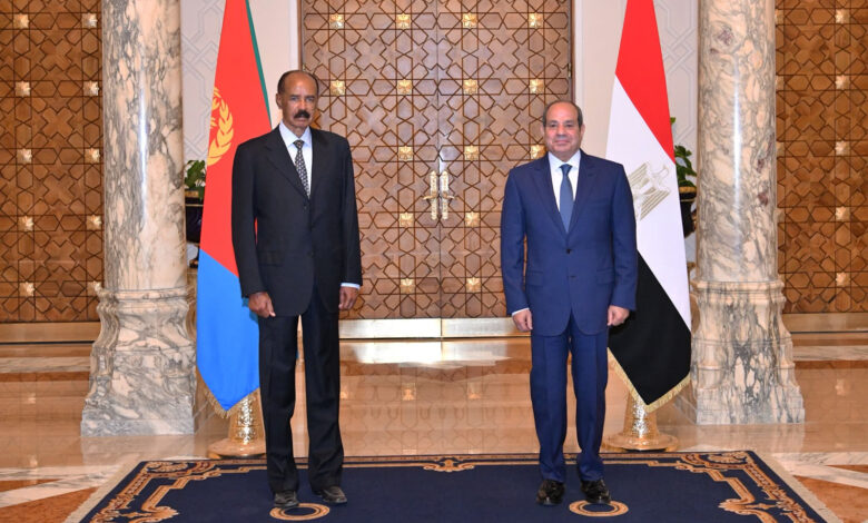 الرئيس السيسي يؤكد التزام مصر الثابت بدعم سيادة إريتريا وسلامة أراضيها