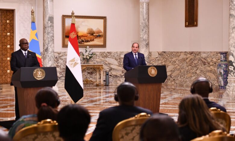 الرئيس السيسي: مصر تتمسك بمبادئ القانون الدولي في ملف النيل 
