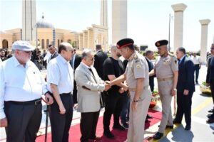 القائد العام للقوات المسلحة يتقدم الجنازة العسكرية للفريق يوسف عفيفى أحد قادة حرب أكتوبر المجيدة