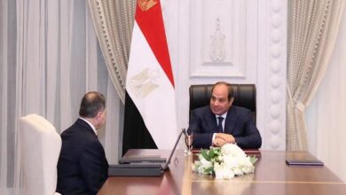 الرئيس السيسي يستقبل وزير الداخلية بالعلمين
