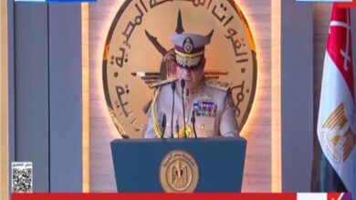 الرئيس السيسي القيادة الاستراتيجية للدولة صرح وطني شامخ يحمي مقدرات الشعب حدود مصر خط أحمر تحميه إرادة شعبها