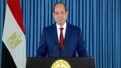 الرئيس السيسى يبعث رسالة سلام لدول العالم لوقف الحروب والصراعات والتصدى للنزعات التخريبية فى منطقة الشرق الأوسط 
