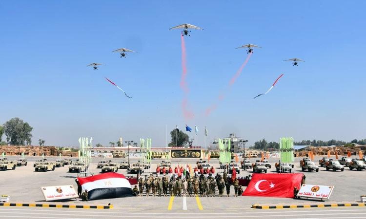 المتحدث العسكرى: فعاليات التدريب المصرى التركى المشترك " العُقاب الذهبى GOLDEN EAGLE"