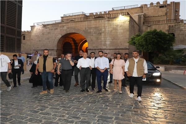 رئيس جمهورية الجبل الأسود يزور منطقة باب النصر وشارع المعز 