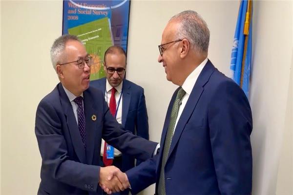 وزيرالري يلتقي وكيل الأمين العام للأمم المتحدة للشؤون الاقتصادية والاجتماعية 