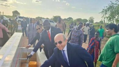 وزير الري: افتتاح محطة مياه مصرية بجامعة جوبا يعزز دعم التنمية في جنوب السودان 