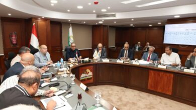 محافظ الجيزة يبحث مع رؤساء مراكز العياط والواحات البحرية مستجدات ملف تقنين أراضي أملاك الدولة 