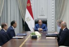 اجتماع الرئيس السيسي ووزير البترول ذيادة الإنتاج وتقليل فاتورة الوقود 