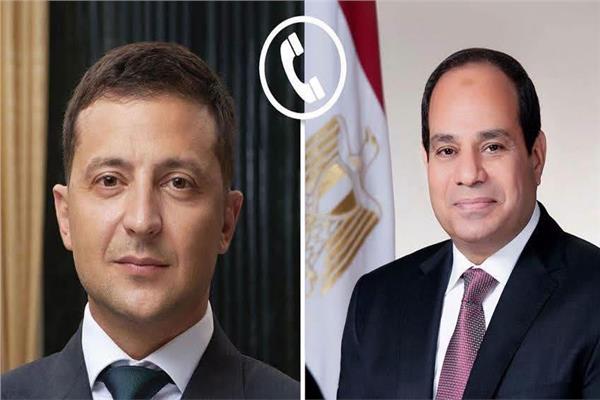 الرئيس السيسي ونظيره الأوكراني يبحثان سبل دفع العلاقات الثنائية بين البلدين 