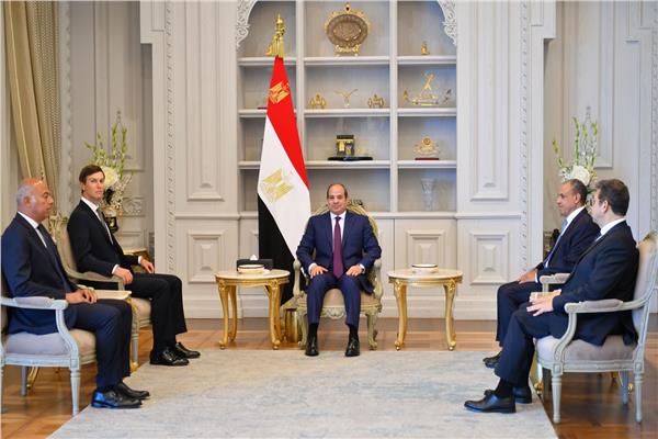 الرئيس السيسي وكوشنر يشددان على تنفيذ التزامات اتفاق وقف الحرب في غزة   