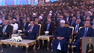 الرئيس عبد الفتاح السيسي يشهد الاحتفال بذكرى المولد النبوي الشريف بمقر القيادة الاستراتيجية