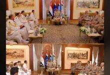 المتحدث العسكرى: وزير الدفاع ورئيس الأركان يلتقيان رئيس أركان الجيوش الفرنسية 