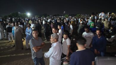 تشييع جثامين ضحايا طريق الدواويس من قريتي "وادى الملاك" و"بحر البقر" بالشرقية 