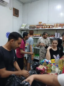 إقبال كبير على منافذ مهرجان التسوق الأول لجهاز مستقبل مصر فى سفاجا