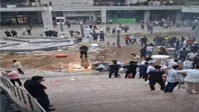 وزارةالصحة: مصرع 3 أشخاص واصابة 11 فى حادث مول أرابيلا بلازا بالقاهرة الجديدة