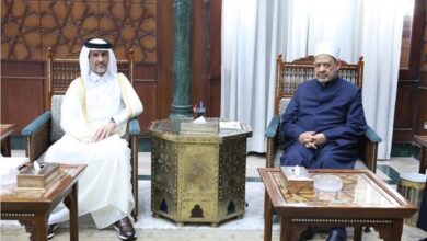 شيخ الأزهر يستقبل السفير القطري لبحث تعزيز التعاون العلمي والدعوي 