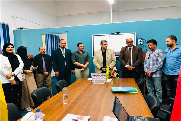 قبول الطلاب بمدرسة WE للتكنولوجيا التطبيقية بمركز الاختبارات الإلكترونية بمدينة العريش 