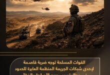 المتحدث العسكري: القوات المسلحة توجه ضربة قاصمة لشبكة جريمة عابرة للحدود   