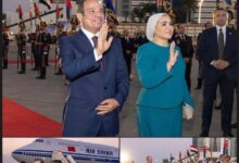 من أرض النيل.. السيدة انتصار السيسي ترحب بالرئيس الصيني وقرينته 