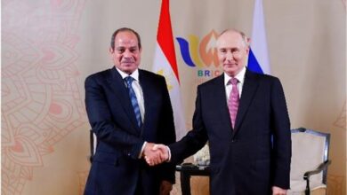 الرئيس السيسي: المساس بأمن السودان ووحدته يمثل خطًا أحمر لن تسمح مصر بتجاوزه ويشدد على ضرورة إدخال المساعدات الإنسانية للتخفيف من معاناة سكان غزة