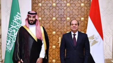 الرئيس السيسي يستقبل اليوم ولي العهد السعودي لبحث سبل تعزيز العلاقات الثنائية 