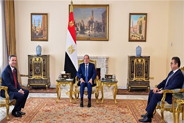 الرئيس السيسي وراتكليف يبحثان الأزمة السودانية وتطورات القرن الأفريقي وأهمية تثبيت وقف إطلاق النار في غزة
