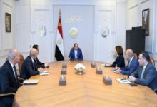 الرئيس السيسي يشيد بالنجاح الذي حققته مجموعة "أورنج" العالمية في مصرخلال استقبالة الرئيسة التنفيذية لمجموعة "أورنج" العالمية 