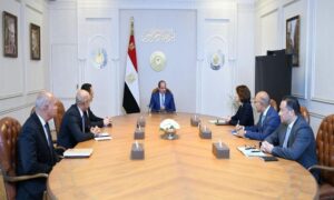 الرئيس السيسي يشيد بالنجاح الذي حققته مجموعة "أورنج" العالمية في مصرخلال استقبالة الرئيسة التنفيذية لمجموعة "أورنج" العالمية 