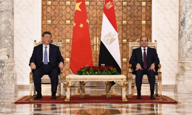 الرئيس السيسي ونظيره الصيني يتفقان على مواصلة تعميق علاقات الشراكة الاستراتيجية الشاملة